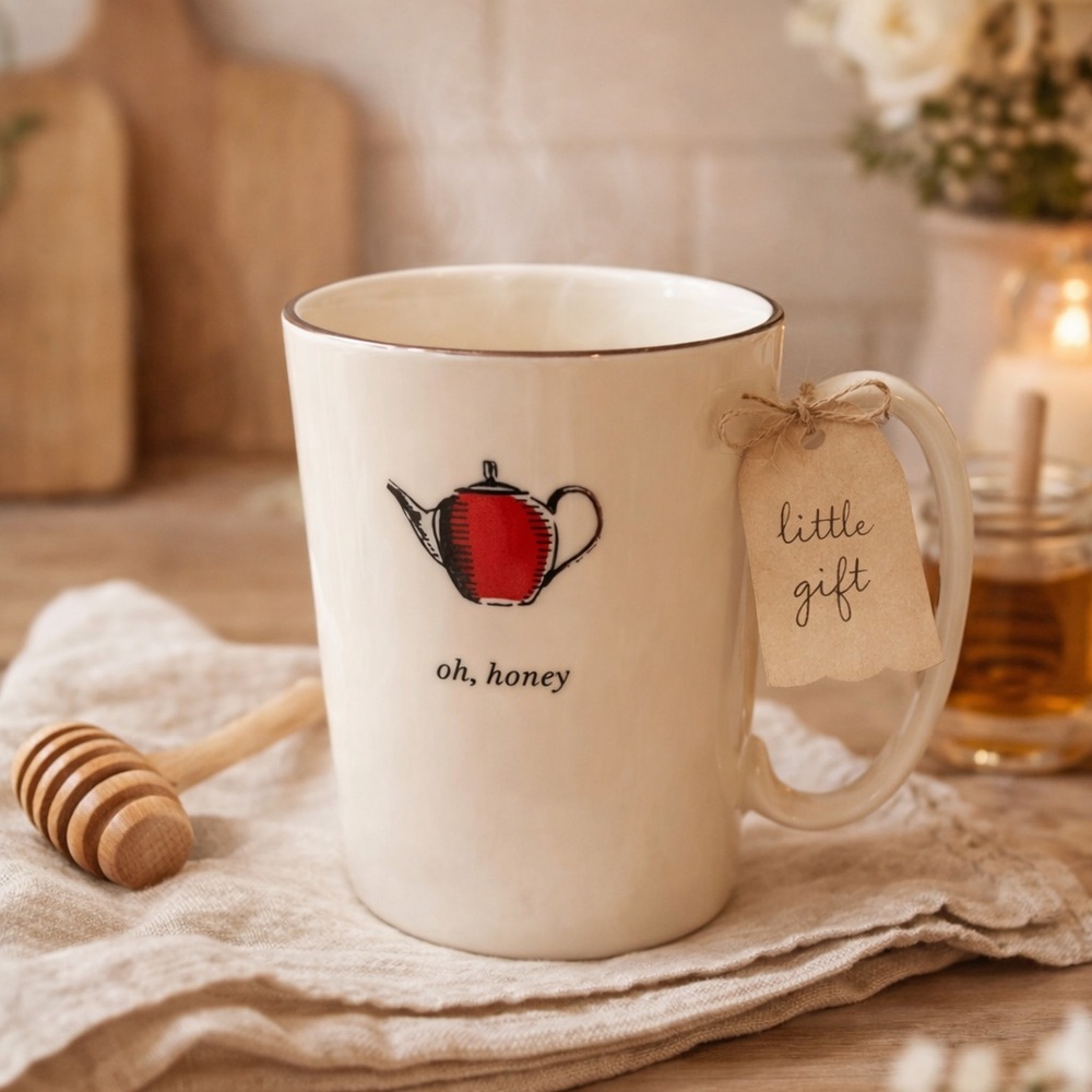 Kate Spade New York Lenox “Oh, Honey” Mug‎ | Giftable Kitchen Decor